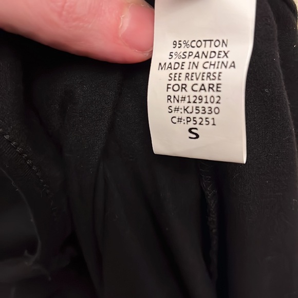 Sleek and comfortable black unitard. Spaghetti strap shoulders. New. - Picture 5 of 7